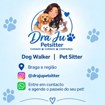 Dra Ju Petsitter - Braga - Haustierbetreuung