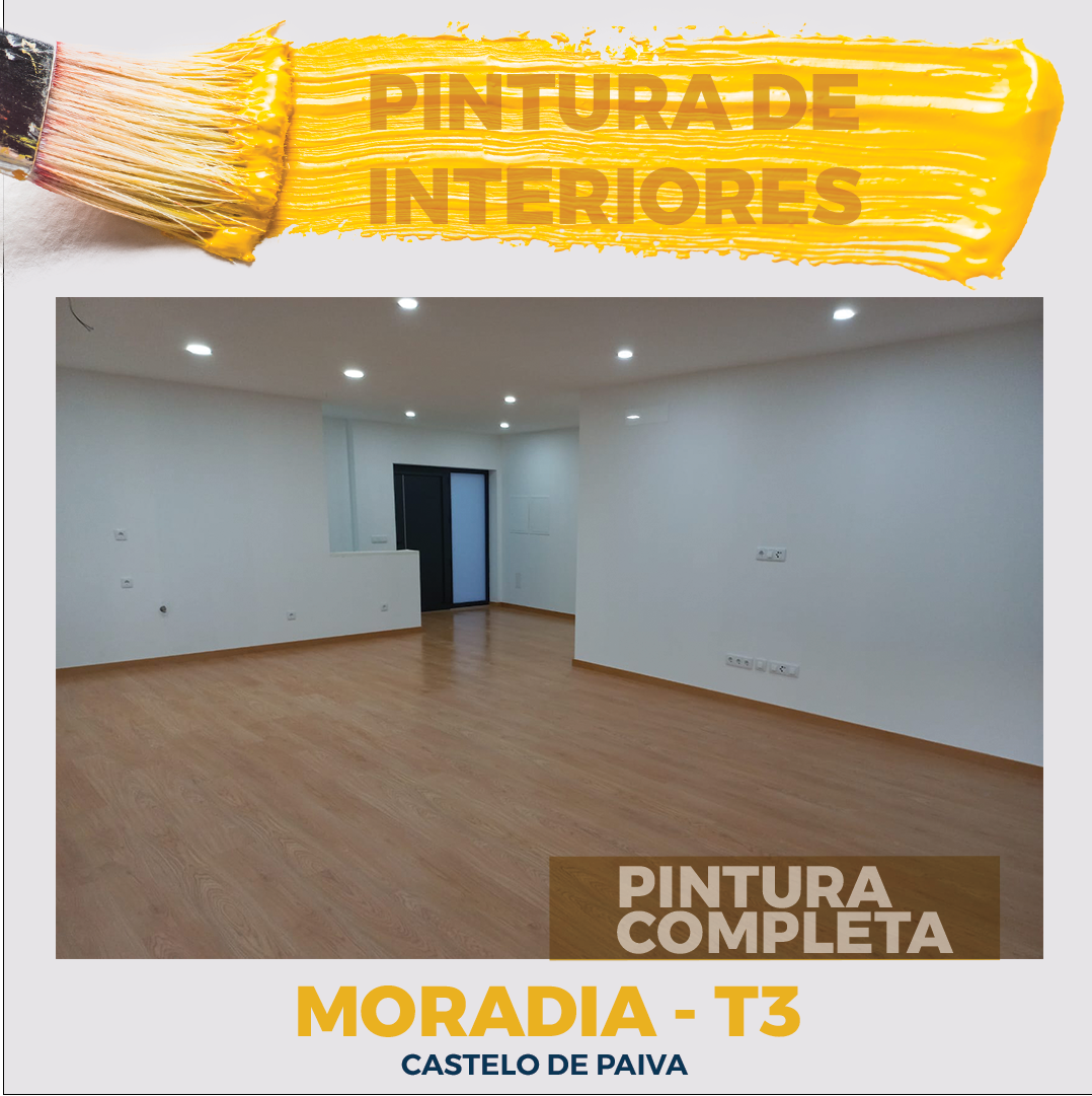 Primeira de Mão - Pintura de Interiores - Gondomar - Pintura de exteriores