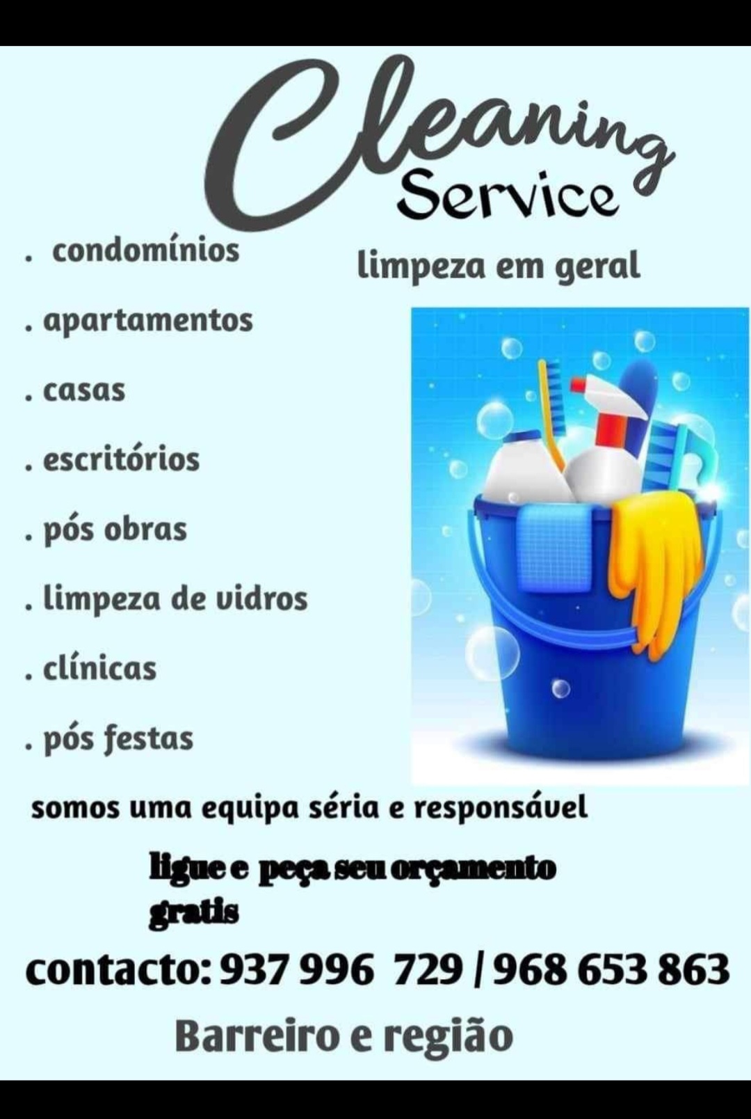 Cleaning service - Moita - Apartment Cleaning