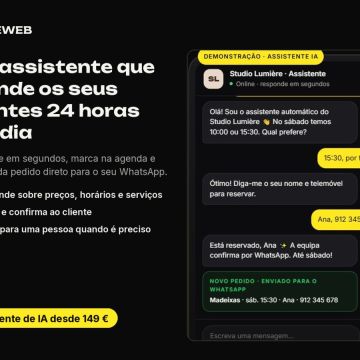 Igor · FINEWEB — Sites, automação e assistentes de IA para empresas - Leiria - Conception de sites web