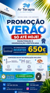 Ar terapia climatização - Marinha Grande - Manutenção de Ar Condicionado