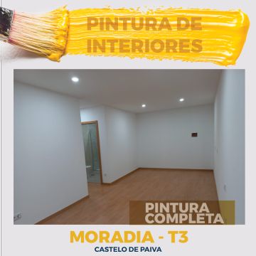 Primeira de Mão - Pintura de Interiores - Gondomar - Instalación, reparación o eliminación de revestimientos