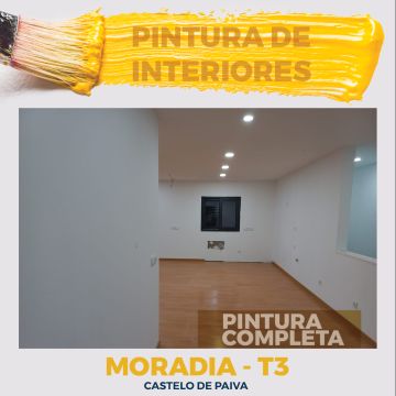 Primeira de Mão - Pintura de Interiores - Gondomar - Reparación y texturización de placas de pladur