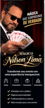 Mágico Nilson Lima - Vila Nova de Gaia - Espetáculo de Circo