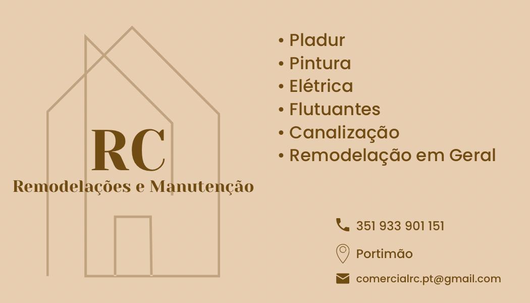 RC remodelaçães e construção - Portimão - Reparação ou Manutenção de Canalização Exterior