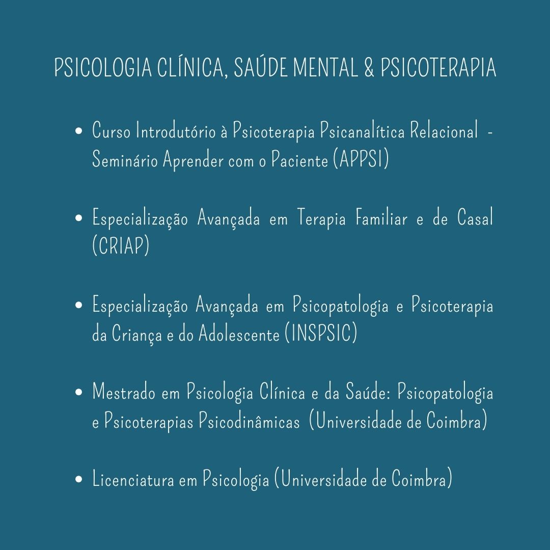 Ana David Nunes - 27780/OPP - Coimbra - Therapy