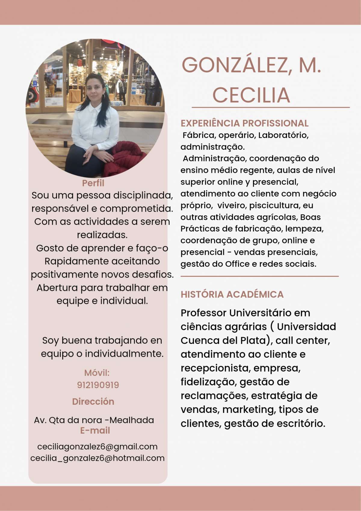 Cecilia - Mealhada - Fensterreinigung