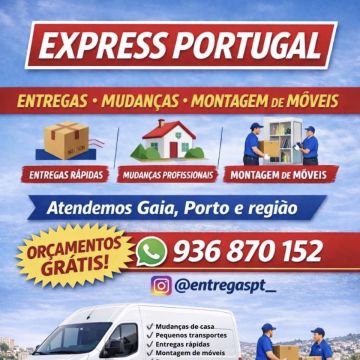 Express Portugal - Vila Nova de Gaia - Pavillon aufbauen