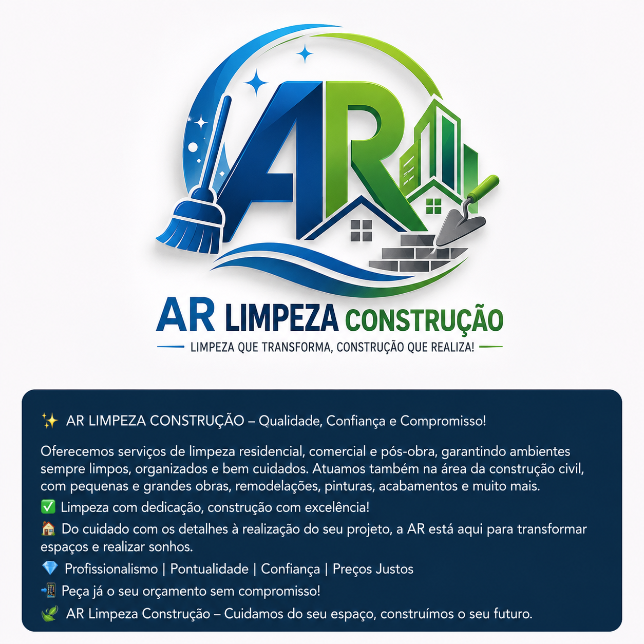 AR Limpeza construção - Seixal - Limpieza de primavera