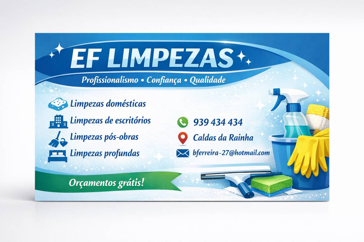Limpezas - Caldas da Rainha - Limpieza de primavera