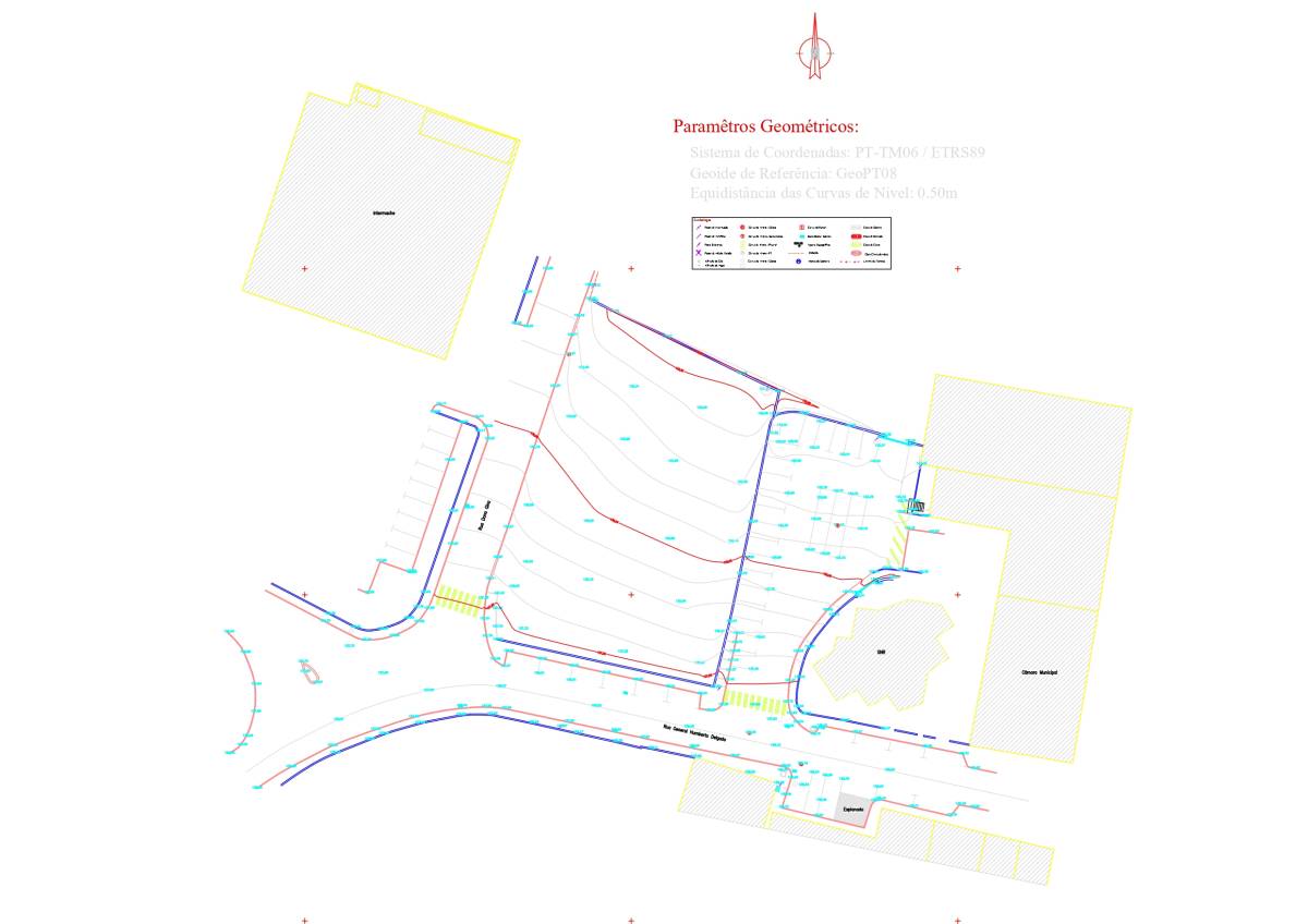 TG topografia - Coimbra - Topographie
