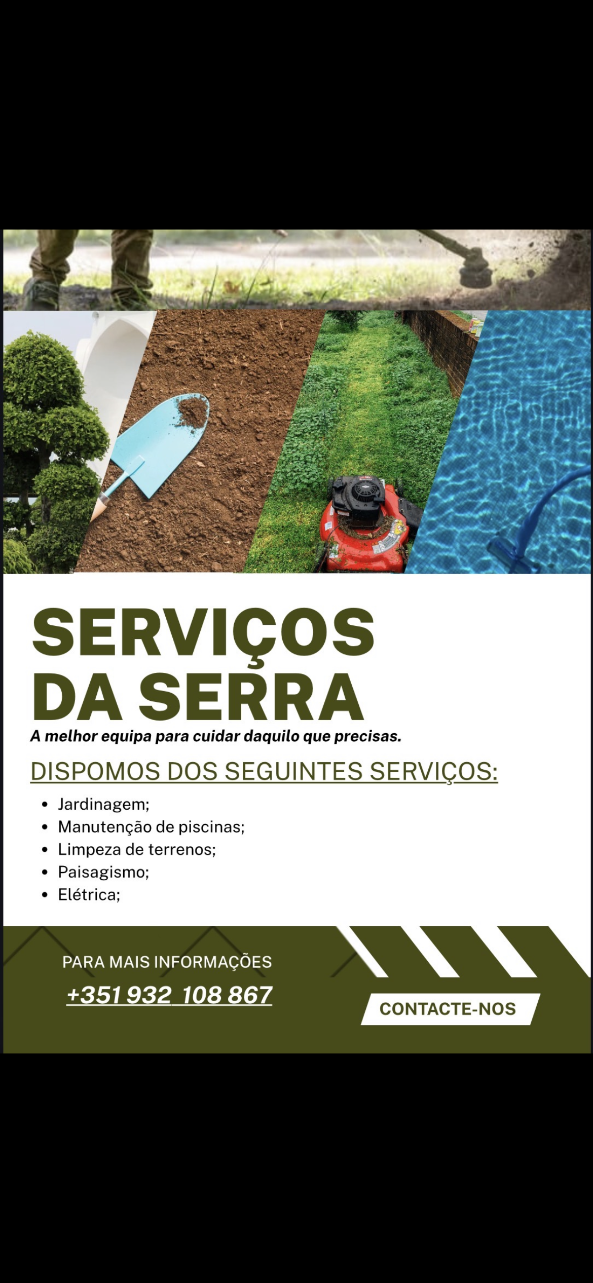 Serviços da Serra - Terras de Bouro - Mantenimiento del sistema de riego por goteo