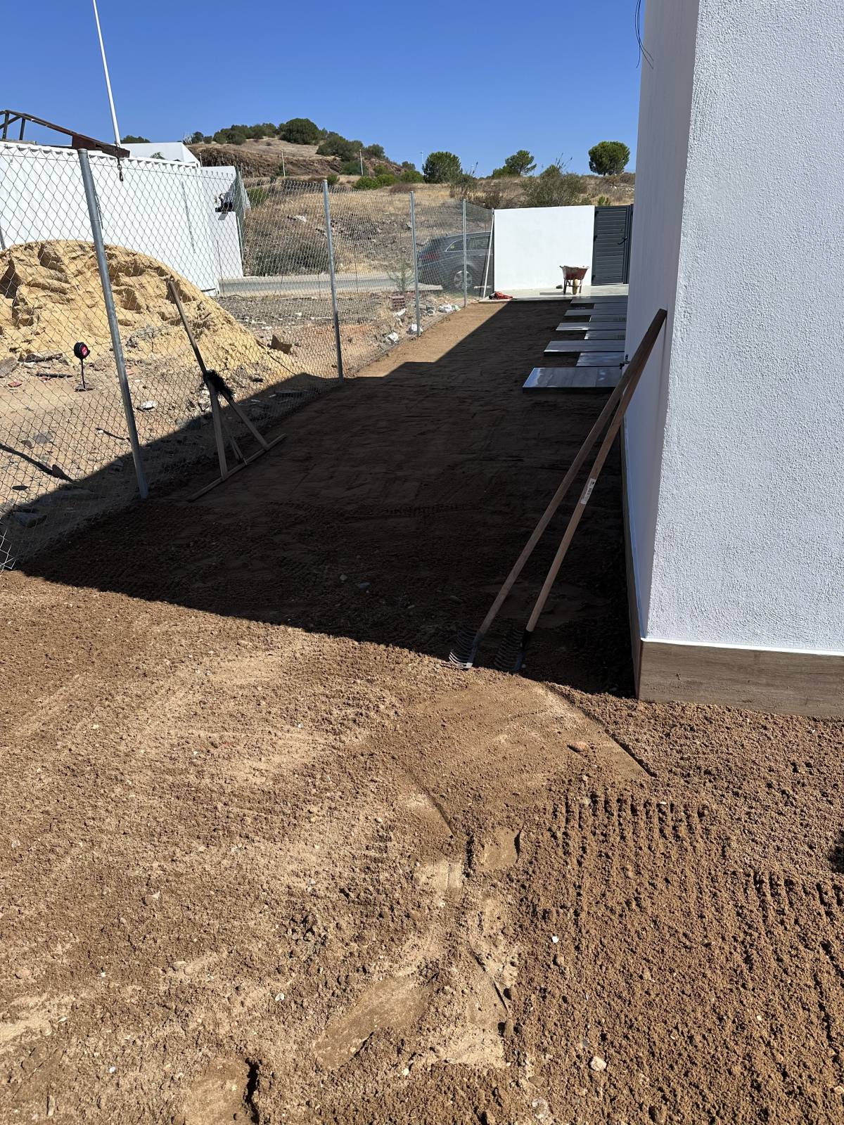 Império da relva - Odivelas - Construção de Terraço