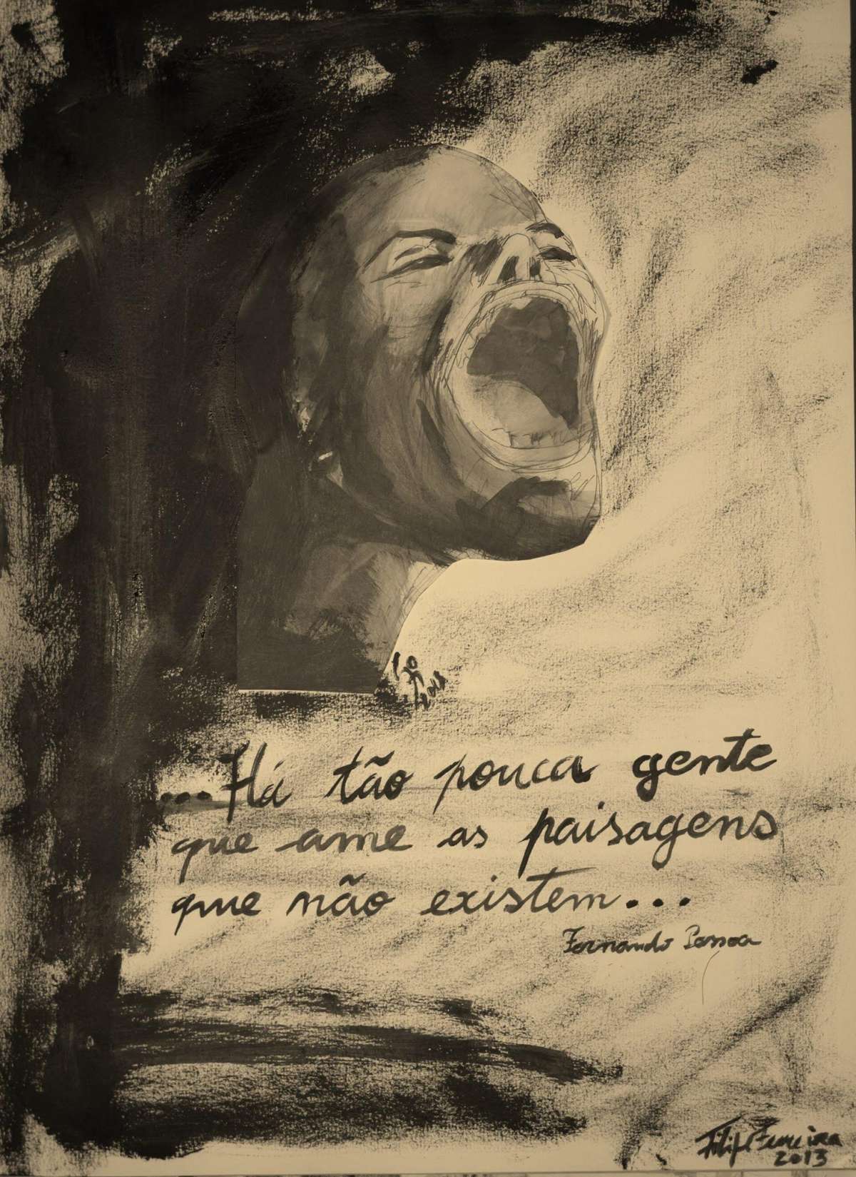Filipe Ferreira - Nazaré - Engraving