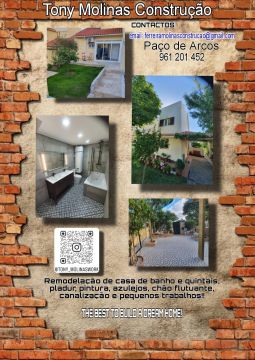 Molinas Construções - Oeiras - Outdoor Plumbing Installation or Replacement