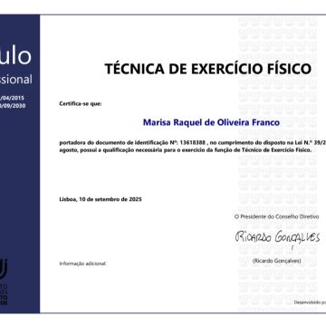 Marisa Franco Personal Trainer - Braga - Ganzkörpertraining (Pilates)
