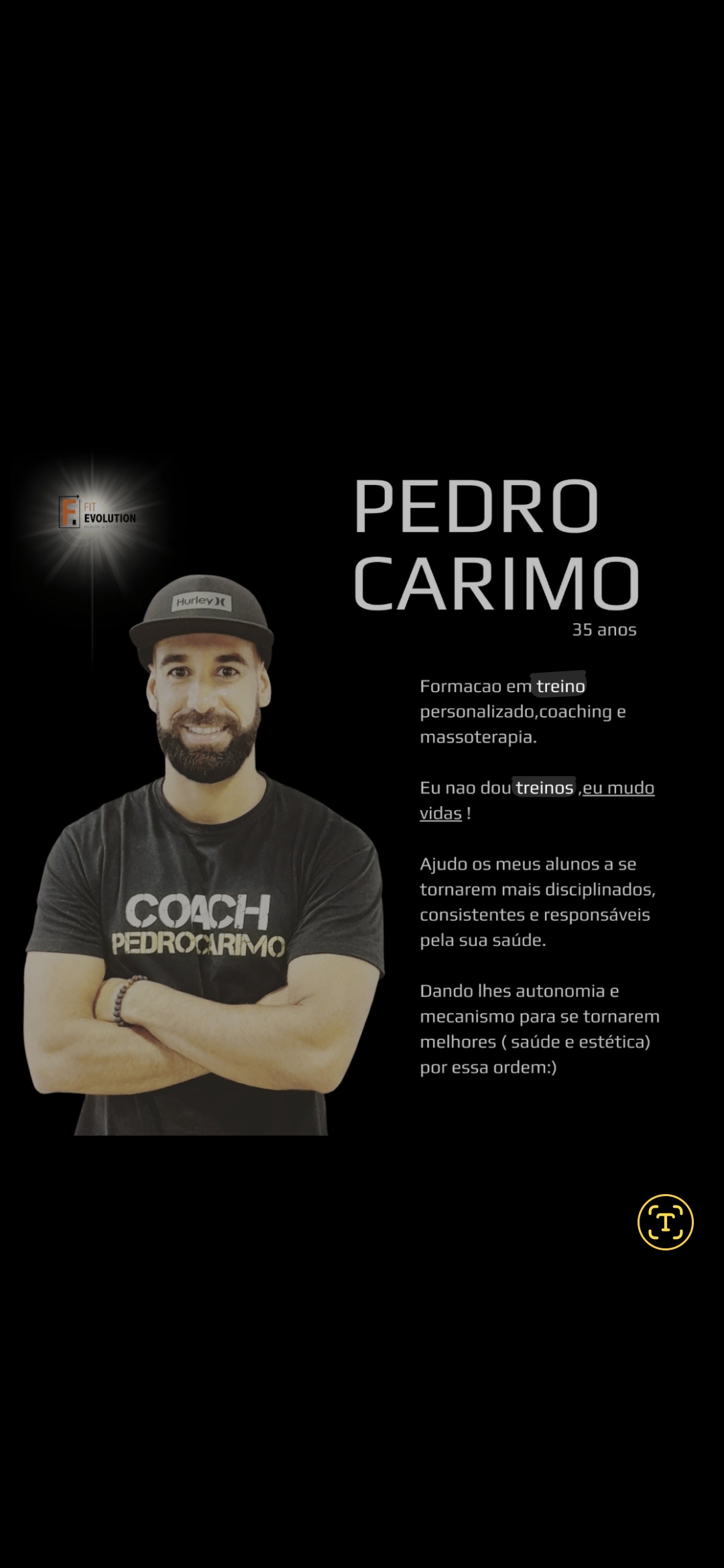Pedro carimo - Sintra - Personal Training