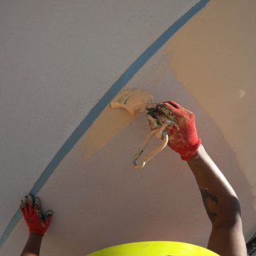 CBS Reabilitação predial - Odivelas - Trockenbau reparieren und Oberflächenstruktur geben