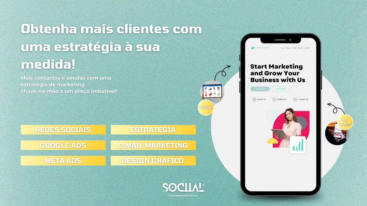 Sociial Your Marketing Partner - Vila Nova de Famalicão - Gestão de Google Ads