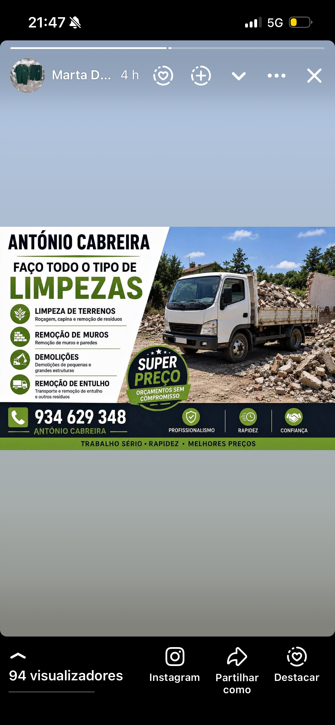 Daniel - Gondomar - Demolition Services