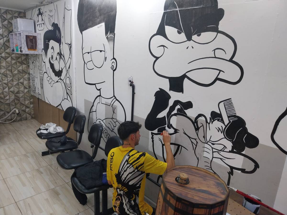 Erick pintor muralista - Mafra - Interior Painting