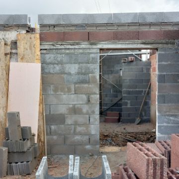 Alexandr - Leiria - Construction de mur intérieur