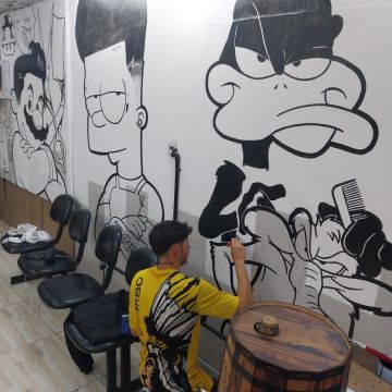 Erick pintor muralista - Mafra - Interior Painting