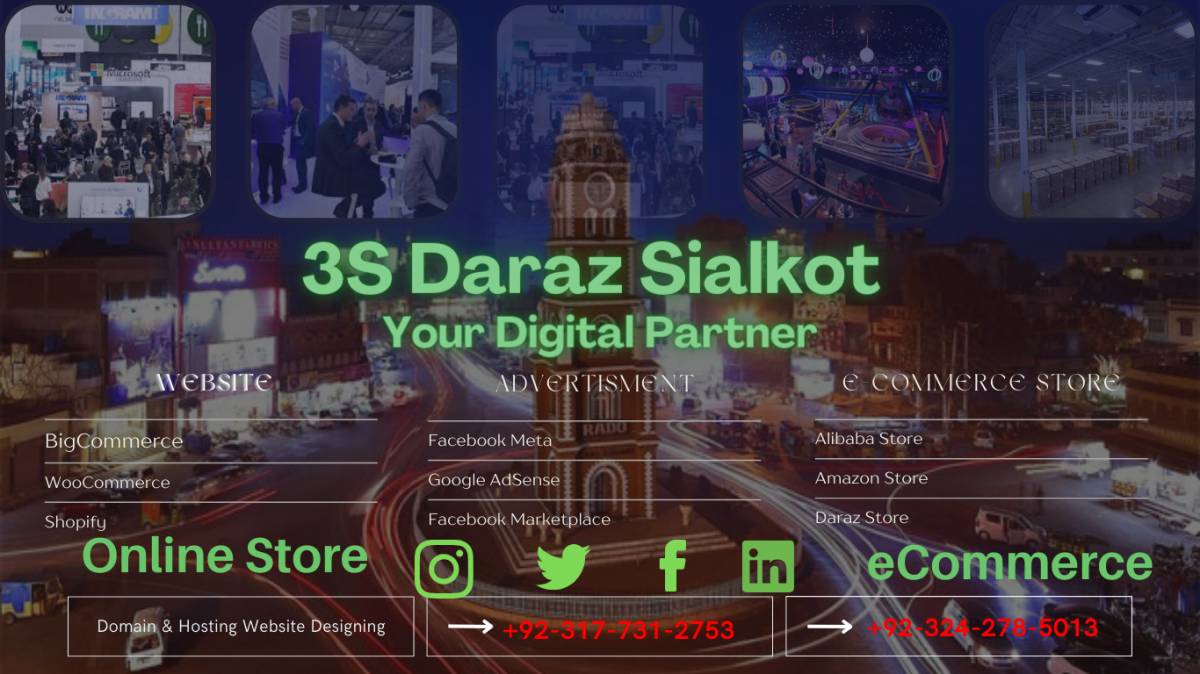 3S Daraz Sialkot - Sintra - Design de Logotipos