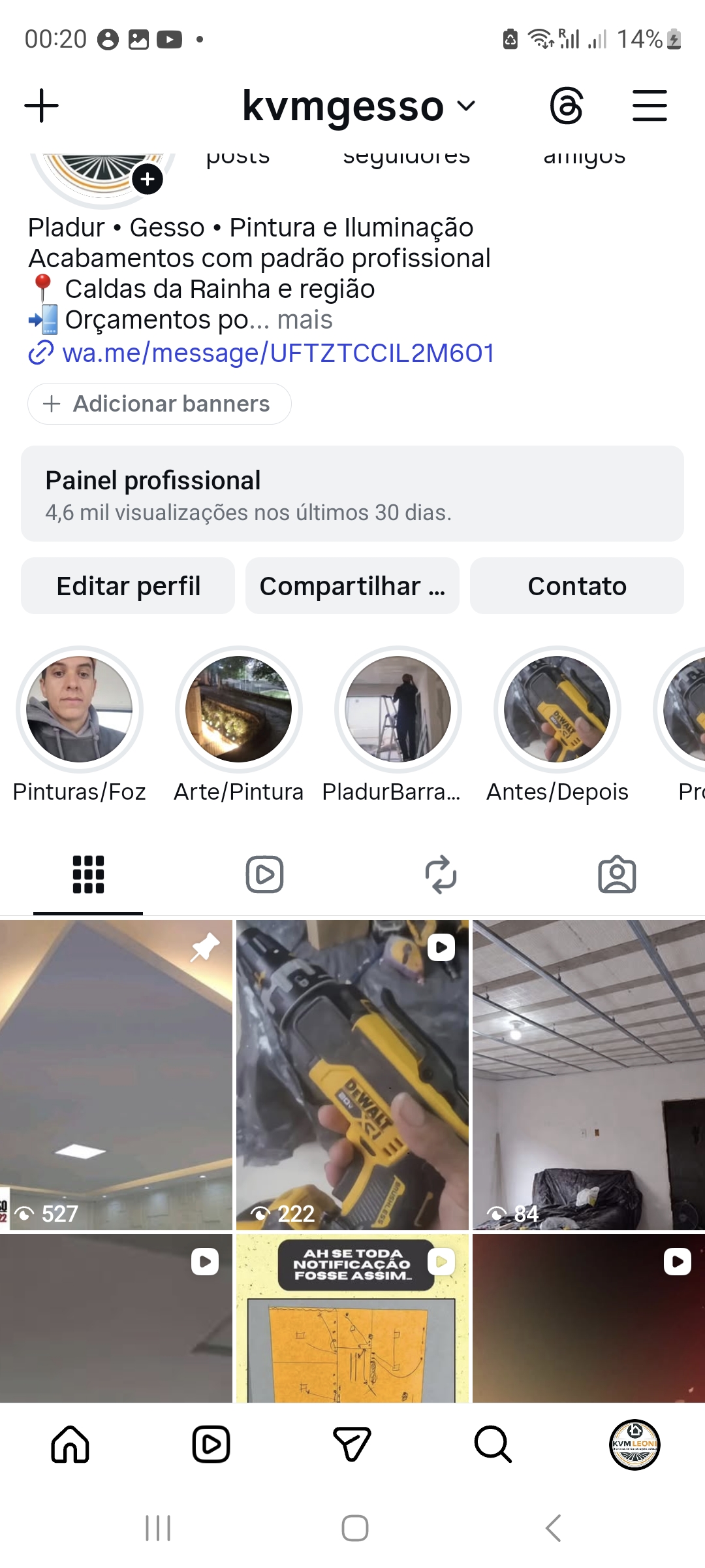 KLRodrigues Construções | Pladur • Pintura • Remodelações - Caldas da Rainha - Adición de pared interior