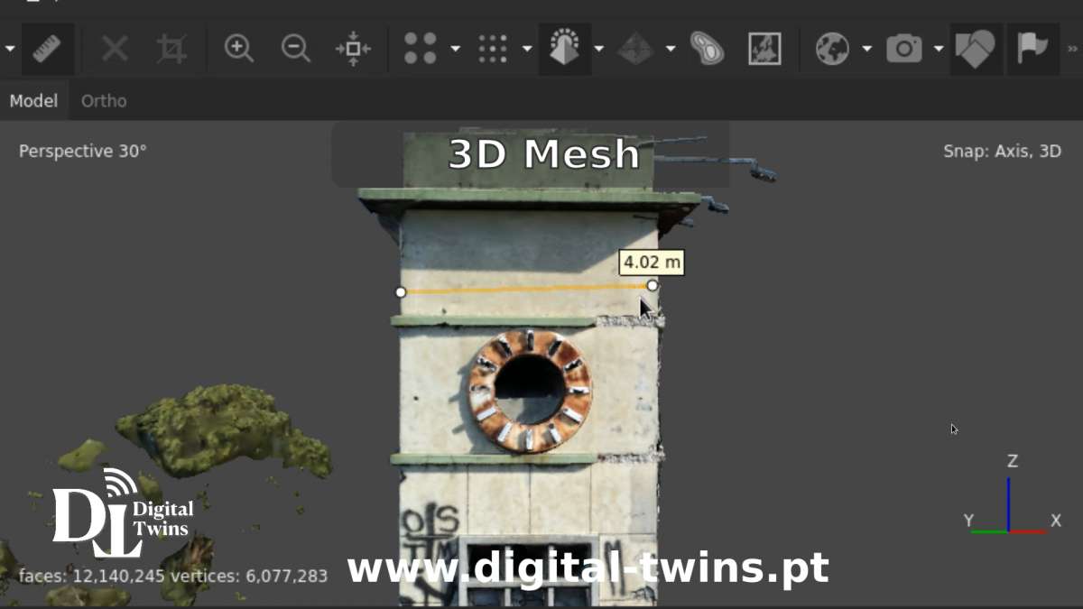 Digital Twins - Lisboa - Autocad e Modelação 3D