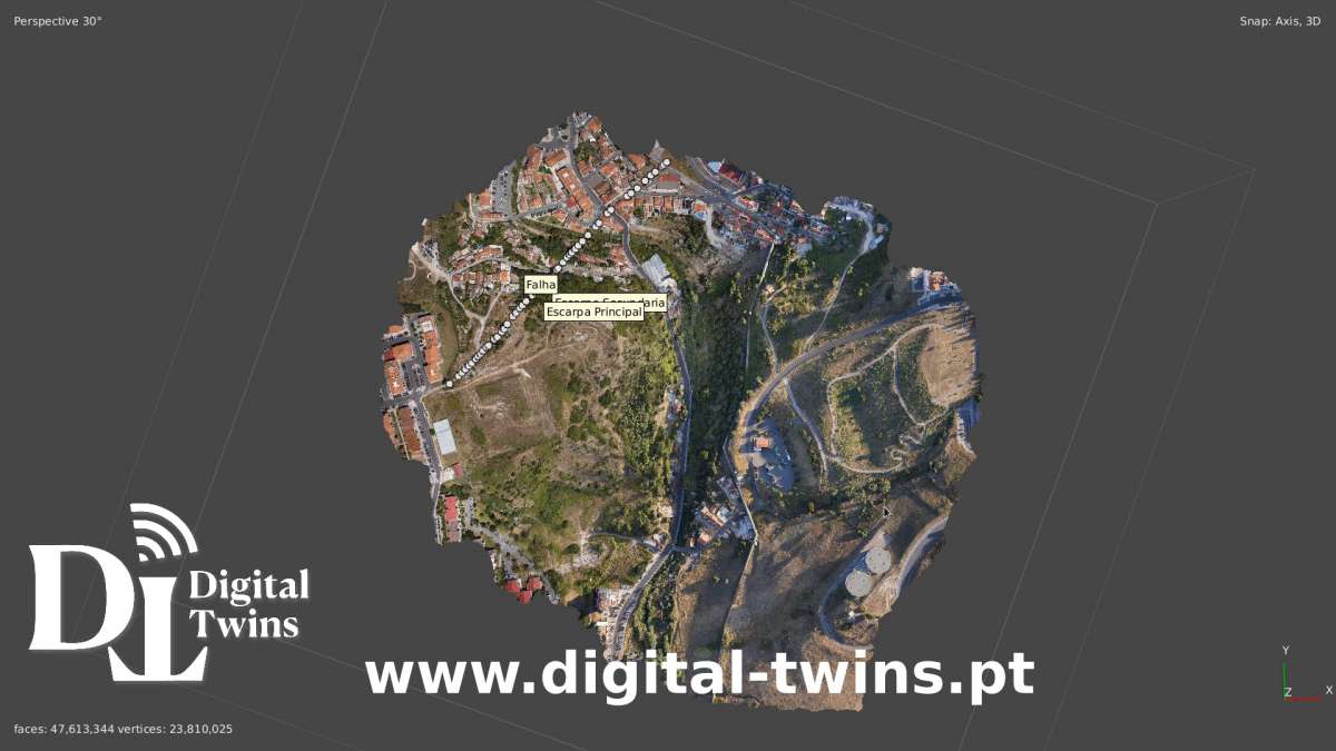 Digital Twins - Lisboa - Autocad e Modelação