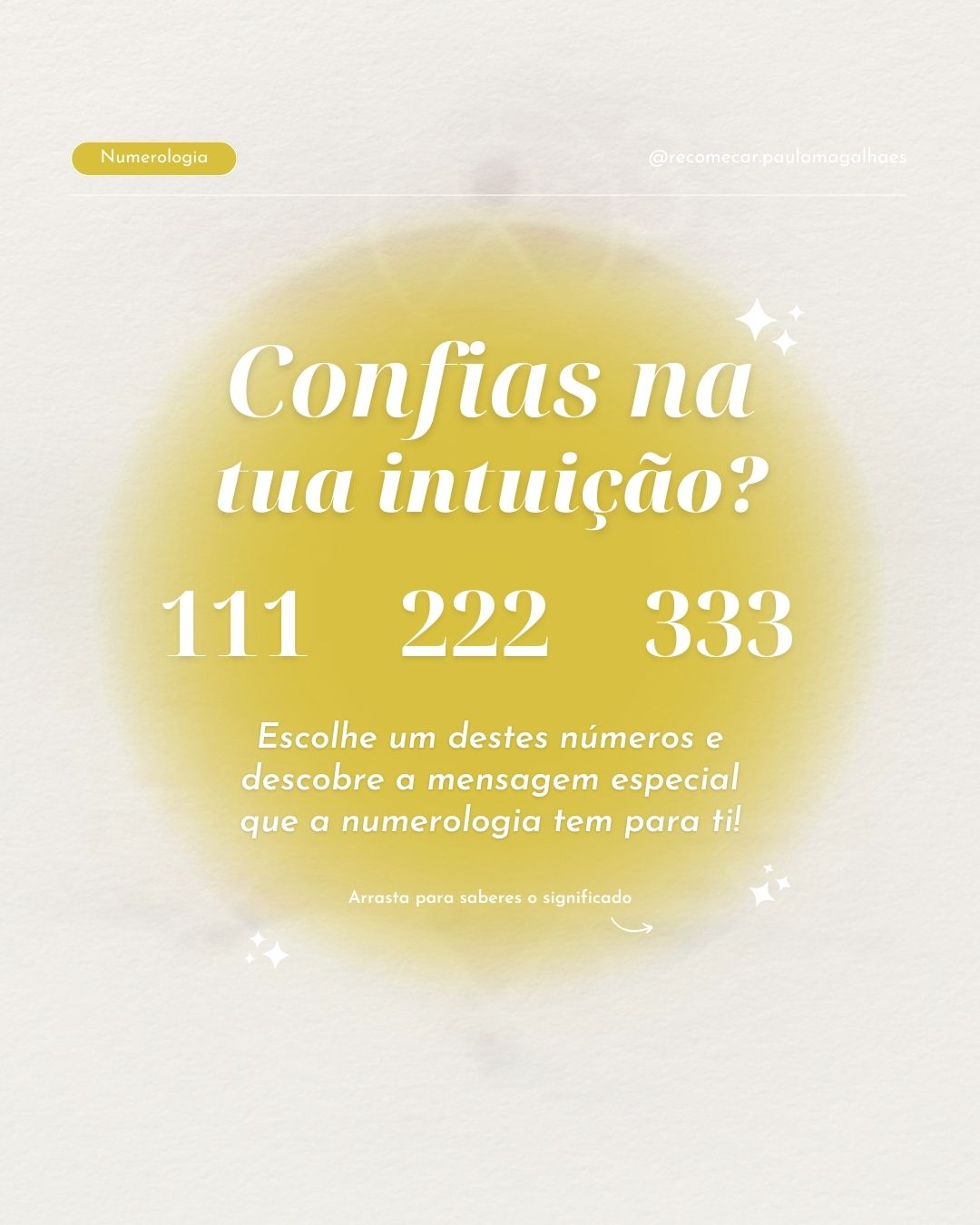 Recomeçar - Paula Magalhães - Lousada - Tratamento Reiki