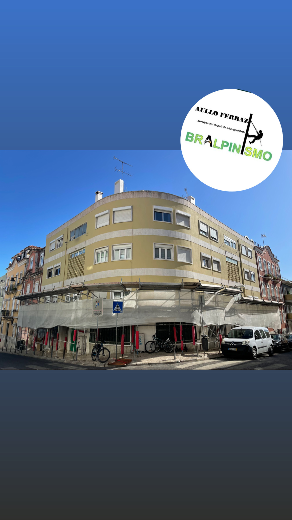 BRalpinismo - Lisboa - Pintura de exteriores