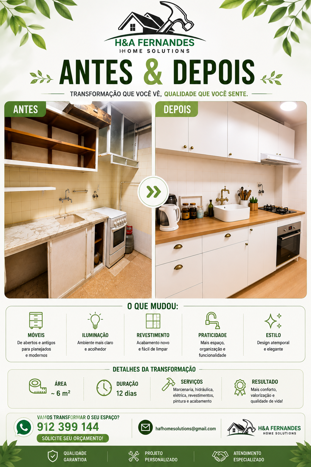 H&A Fernandes - Home Solutions - Mafra - Réparation ou entretien de plomberie extérieure