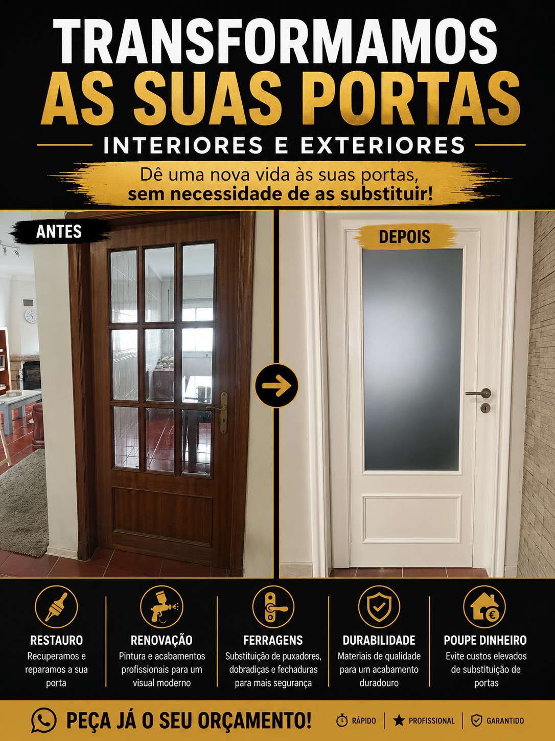 Paulo Fernandes - AmarFix - Amares - Reparação de Armários