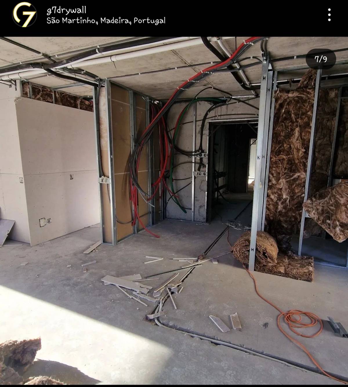 G7 Drywall - Odivelas - Kitchen Remodel