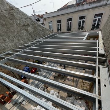WU DRY CONSTRUCTION ( steel Frame construção em aço leve - Amadora - Isolamento Interior