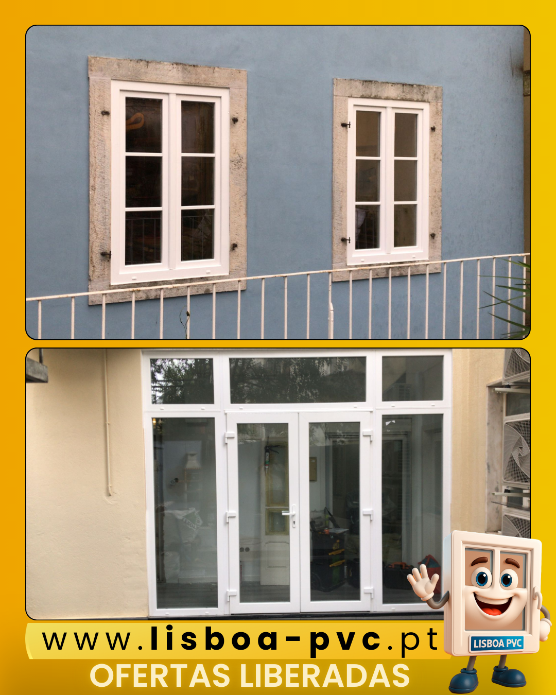 Lisboa Pvc - Sintra - PVC Fenster montieren