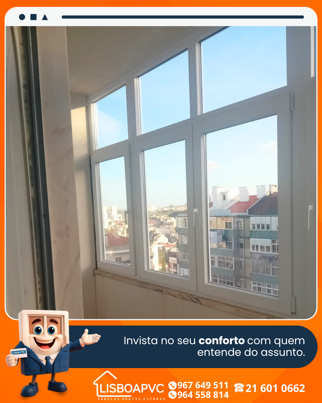 Lisboa Pvc - Sintra - PVC Fenster montieren