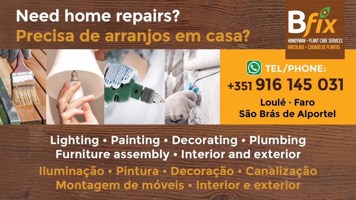 BFix - handyman services - Loulé - Suspensão de Quadros e Instalação de Arte