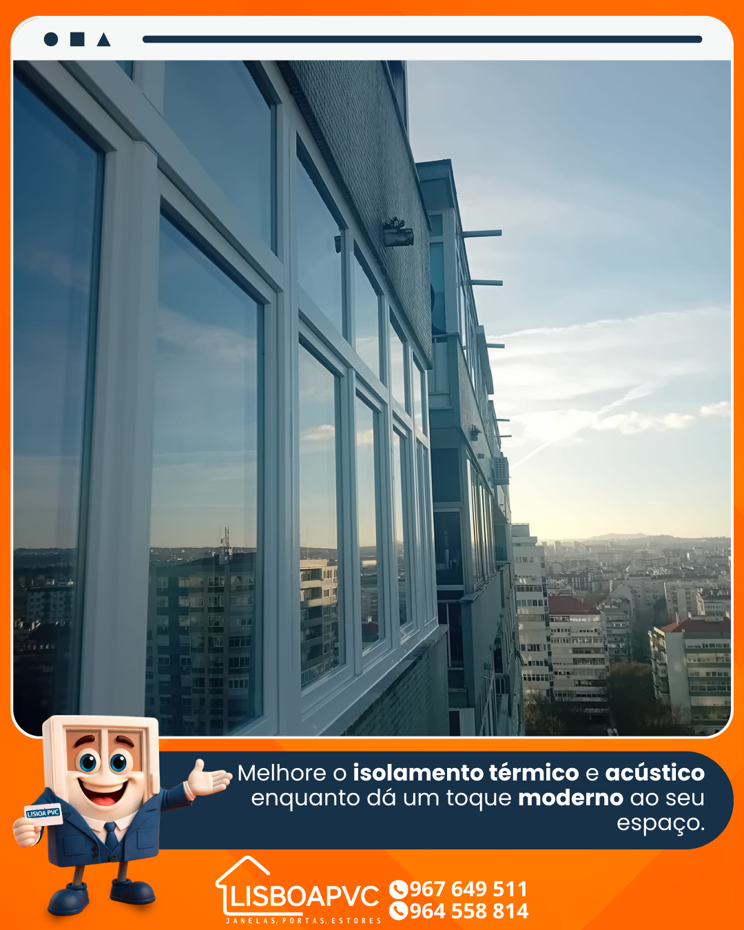 Lisboa Pvc - Sintra - Balkonverglasung montieren