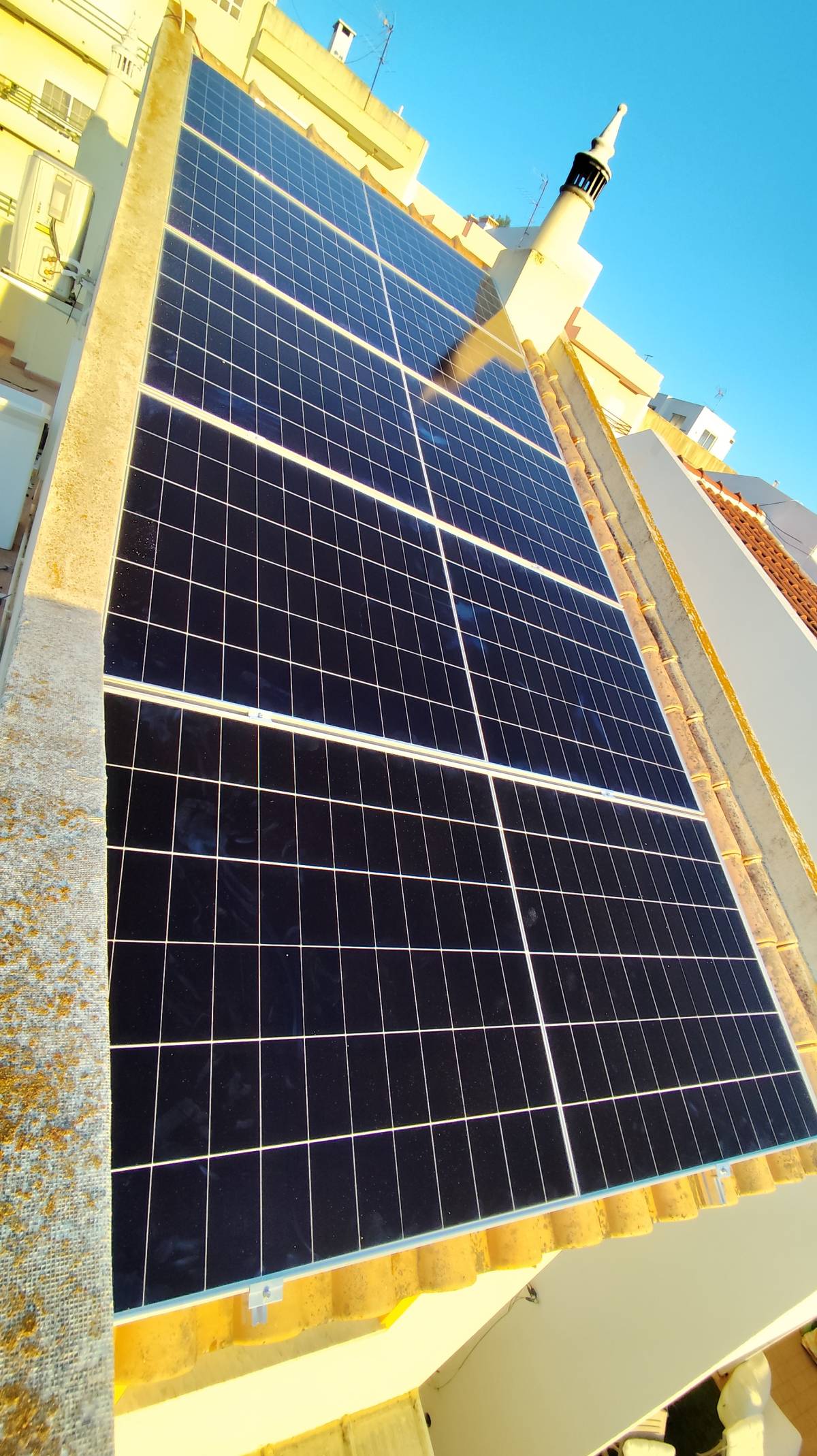 RR - Leiria - Reparatur einer Solaranlage / Photovoltaikanlage