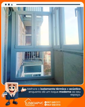 Lisboa Pvc - Sintra - Balkonverglasung montieren