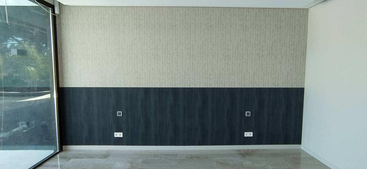 Trilhos de Decoração - Silves - Wallpaper Installation