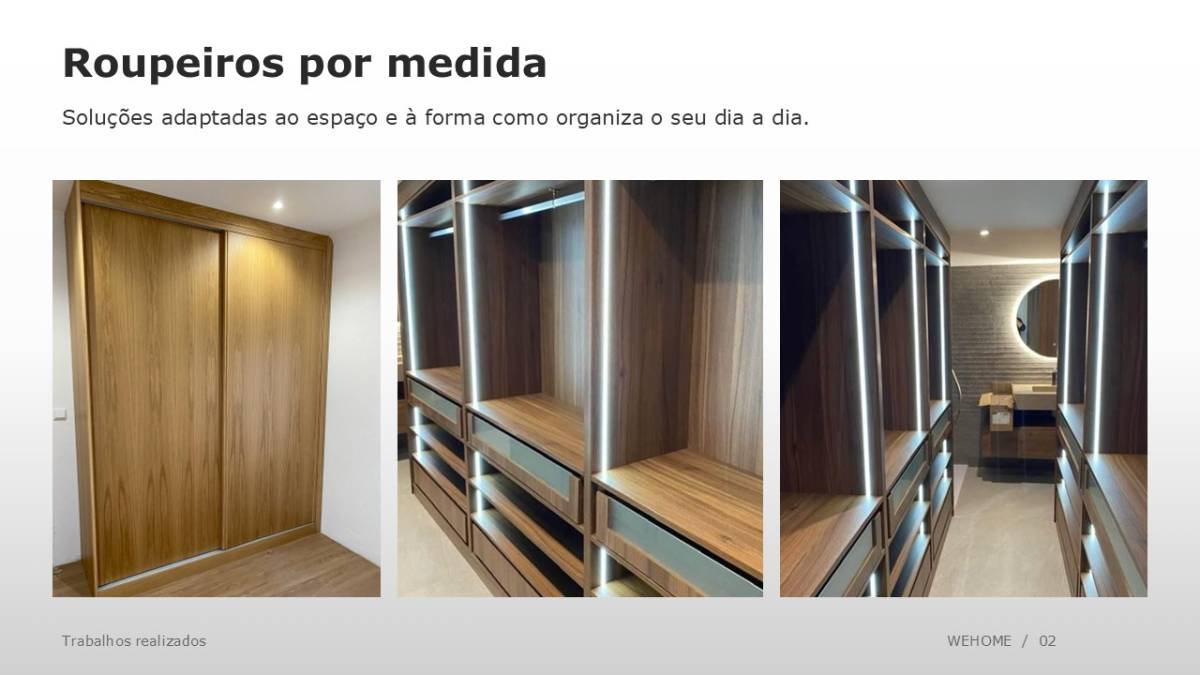 Wehome _ Arquitetura | Design - Paços de Ferreira - Remodelação de Armários