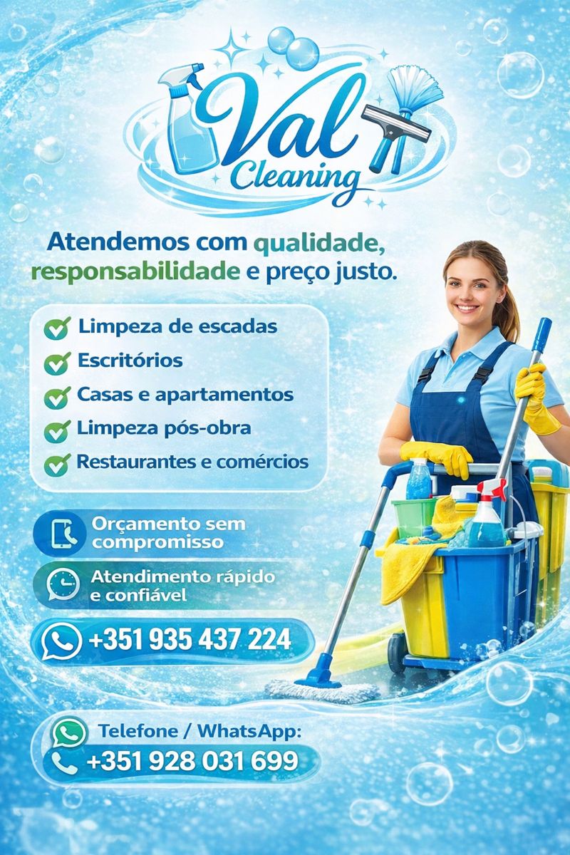 Val Cleaning - Sintra - Limpeza a Fundo
