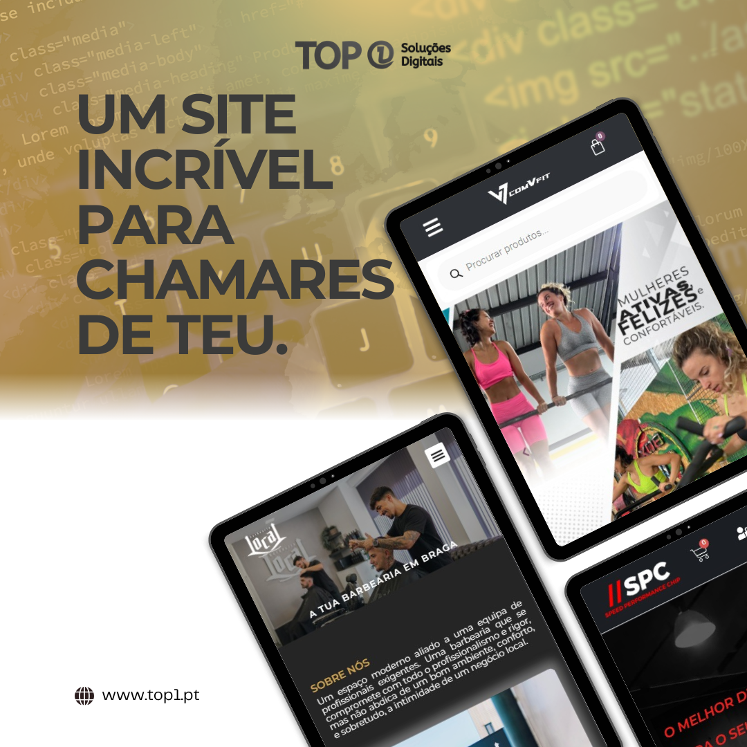 top1.pt - Braga - Web Design