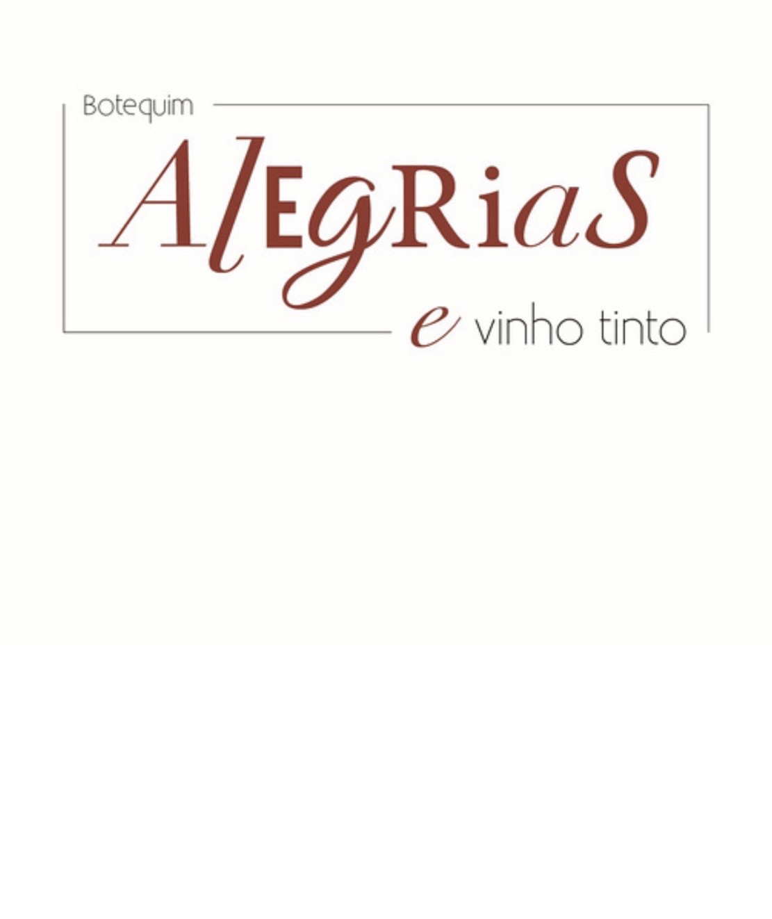 Alegrias e Vinho Tinto, botequim - Évora - Bartending