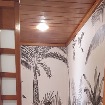 Trilhos de Decoração - Silves - Wallpaper Installation