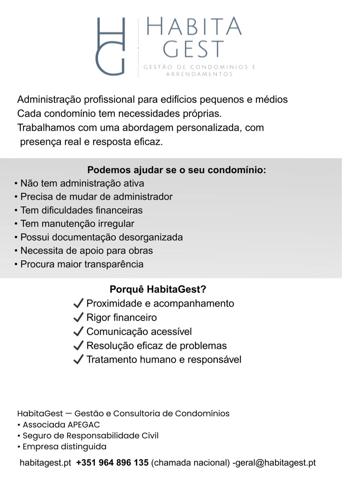 HabitaGest - Gestão de condomínios - Resposta rápida * Gestão Transparente - Sintra - Versicherungsvertreter und -vermittler